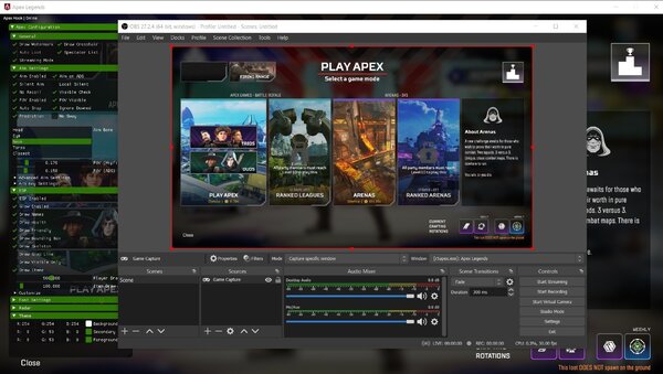 Apex Legends Streaming Mode